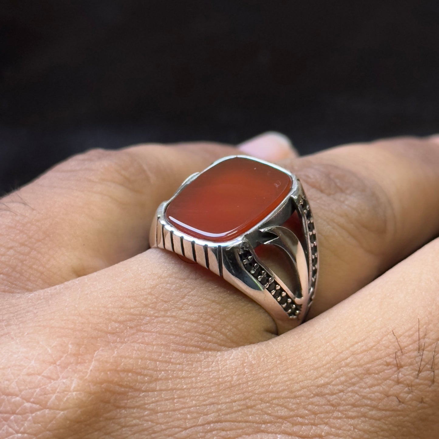 Irani Aqeeq Ring